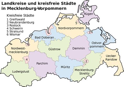 Map Of Mecklenburg Vorpommern 2008 Full Size Ex