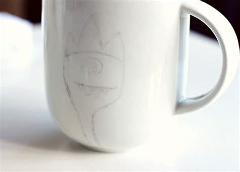 How To Decorate A Coffee Mug Using A Porcelain Marker