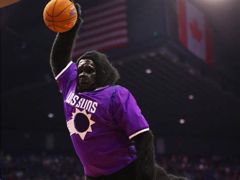 Yup, this ape is in the mascot hall a fame, and in the first class along with the philly phanatic and the san diego chicken. My completely arbitrary yet definitive ranking of mascots from each team in the MLB, NBA, NFL ...