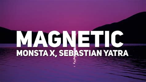 Monsta X Magnetic Letra Lyrics Ft Sebastian Yatra Youtube