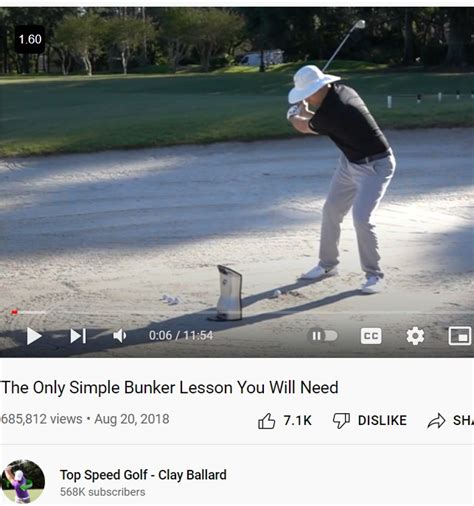 Clay Ballard Bunker Top Speed Golf Bestbestgolf Resource For Golf Fans