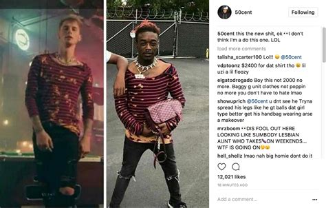 50 Cent Reacts To Lil Uzi Verts Questionable Fashion
