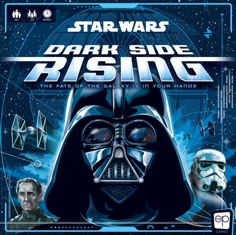 Siéntese alrededor de la mesa y juegue un juego competitivo de uno. Star Wars: Dark Side Rising ~ Juego de mesa • Ludonauta.es