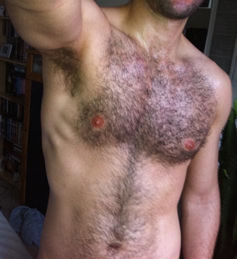 Naked Hairy Chested Men Cumming