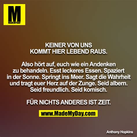 We did not find results for: KEINER VON UNS KOMMT HIER ... - Made My Day