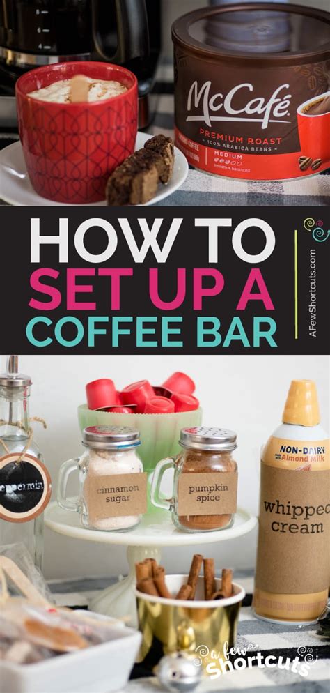 How To Setup A Diy Coffee Bar Holidays At Home Few Shortcuts