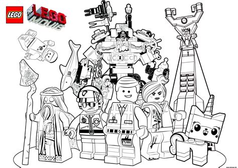 Coloriage Lego Marvel The Movie Film 2017 Dessin Lego Marvel à imprimer