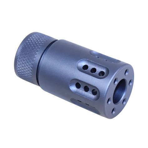 Guntec Usa Ar 9mm Mini Slip Over Barrel Shroud With Multi Port Muzzle