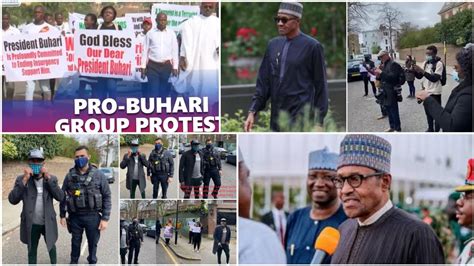 Big Wahala £75 Given To Pro Buhari To Protest Against His ÄŤŤÁÇĶ In