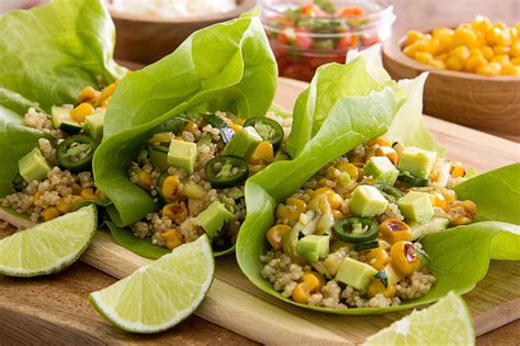 A bad fish taco is worse than a bad chicken taco. Grilled Corn & Quinoa Tacos - EL MEXICANO