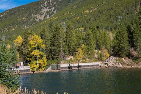 Historic cabins built for j.p. Clear Lake - Georgetown, CO | Reservoir on Guanella Pass ...