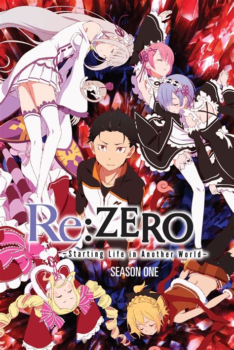 Rezero Starting Life In Another World Tv Series 2016 Posters