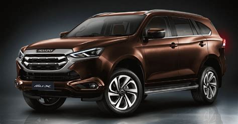 2020 Isuzu Mu X Debuts Seven Seat Suv Launched In Thailand With 19l