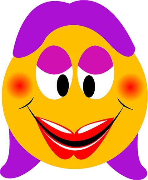 Female Smiley Face Clipart Best