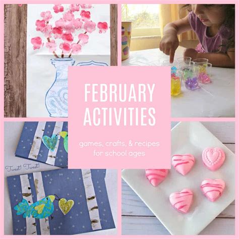 February Themed After School Activities For Kids