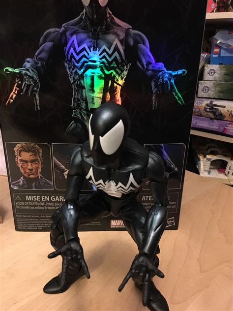 Deal Alert Black Suit Symbiote 12 Inch Marvel Legends Spider Man 23