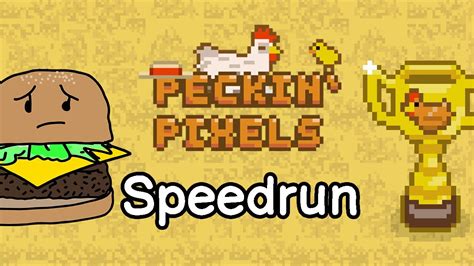 Peckin Pixels Speedrun 1047 Former World Record Youtube
