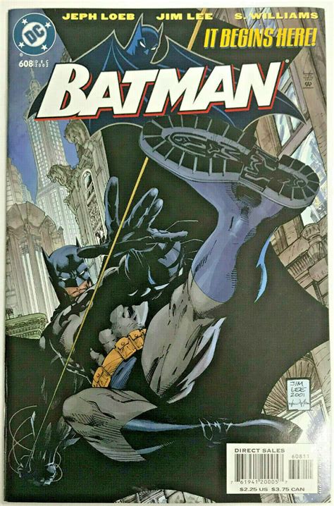 Batman608 Nm 2002 Jim Lee Art Hush Begins Dc Comics Hipcomic