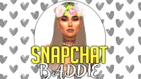 The Sims 4 Cas Snapchat Baddie Collab W Poul Simmer