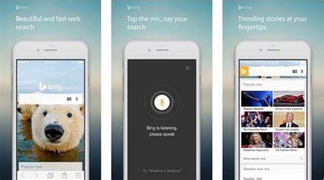 Bing Search App Gets Optimized Cards For Iphone 6 And