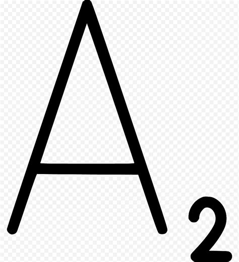Black Triangle Subscript และ Superscript Symbol Text Black White M