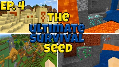 Largest collection of diamonds minecraft pe seeds. (Instant Diamond Seed) The ULTIMATE Survival Seed In ...