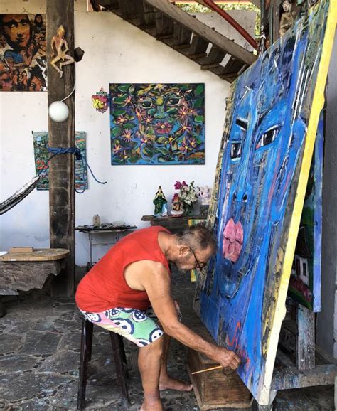 Symon Un Artiste Peintre Américain à Bali My Obe