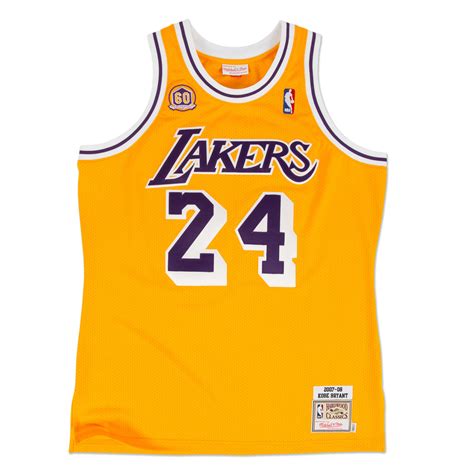 Adidas introduces their new kobe bryant los angeles lakers nba swingman jersey! Kobe Bryant Authentic Mitchell & Ness 2007 Los Angeles ...