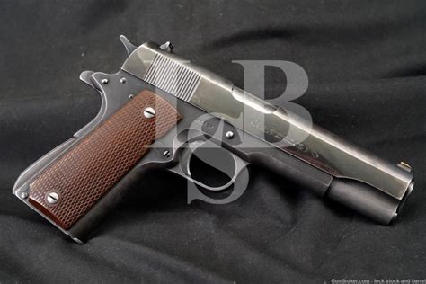 Post War Colt Super 38 Automatic Blue 5″ 1911 Semi Auto Pistol 1948 C