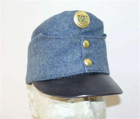 Austrian Austro Hungarian Army Ww1 Repro Early Blueish Cap Hat Sz61 7 58 Mkd Ebay