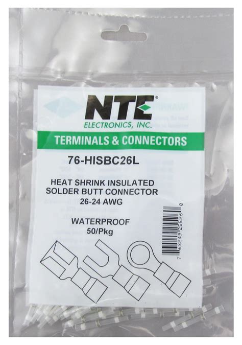 Nte Electronics Inc 76 Hisbc26l Nte Electronics Heat Shrink Self