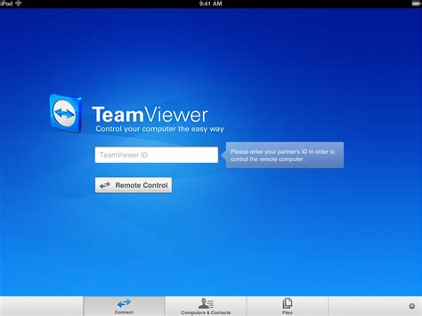 Teamviewer Press Release Teamviewer Releases New Ios App For Remote