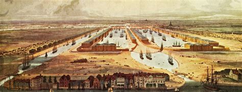 The New London Docks Of The Early 19th Century The History Of London