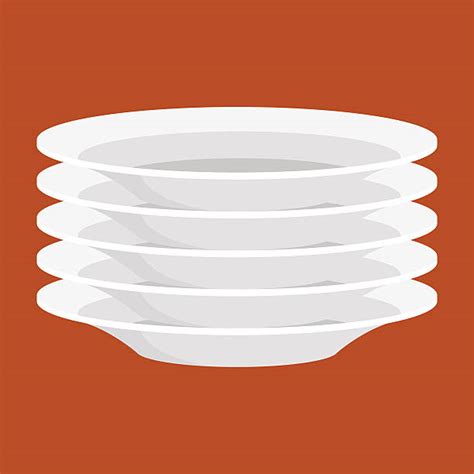 Royalty Free Stack Of Plates Clip Art Vector Images And Illustrations