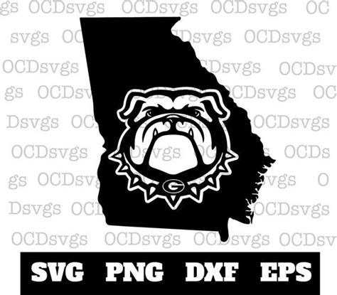 Download State of Georgia Bulldogs Svg | Georgia Bulldogs Svg ...