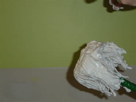 There should be no liquid on top. mop + drywall mud + ceiling texture | emcooperider | Flickr