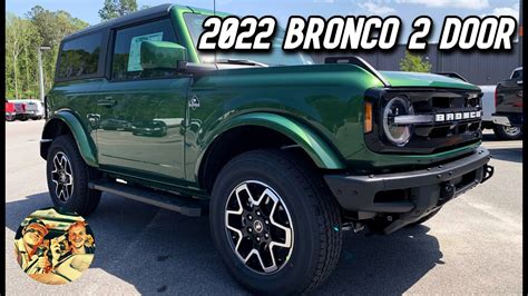 New 2022 Ford Bronco 2 Door Outer Banks Hottest Car Of 2022