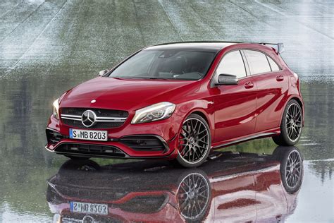 2016 Mercedes A Class Debuts Mercedes Amg A45 Now With 375 Hp Video