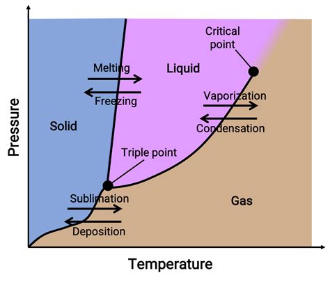 Phase Diagrams Carbon Dioxide And Water Phase Diagrams Concept