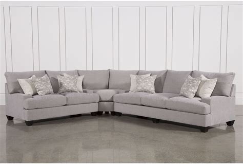 Sierra Down 3 Piece Sectionals With Laf Chaise