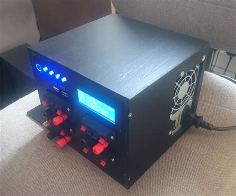 Bench Psu Power Supply From Old Atx With Arduino And Lcd Monitor
