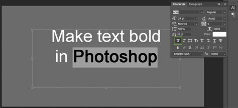 How To Make Bold And Italic Text In Photoshop Easiest Ways