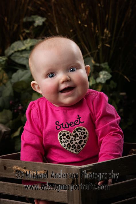 Where does your baby fall on the growth charts and what happens next? Mounds View MN Baby Photographer 7 Month Old Baby Portraits