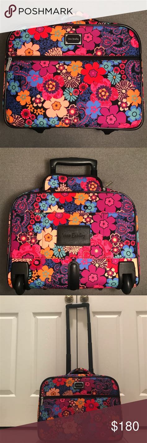 The newest collection on the site are mickey colorful garden and mickey's colorful meadow. Vera Bradley - Floral Fiesta Rolling Work Bag | Work bag ...