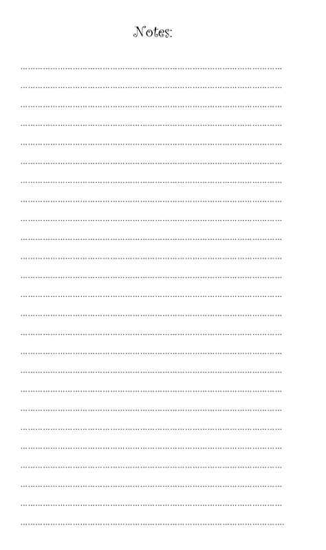 Printable Lined Note Paper Printable Lined Paper Sheets In Our First