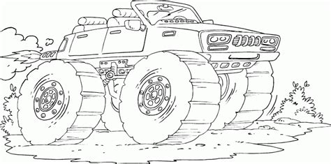 Look and print other monster truck coloring pages: Monster Truck Coloring Pages - 321 Coloring Pages