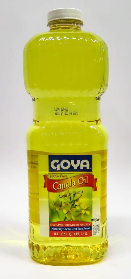 Wählen sie aus erstklassigen inhalten zum thema goya foods in höchster qualität. Goya Canola Oil 48oz-GY12501