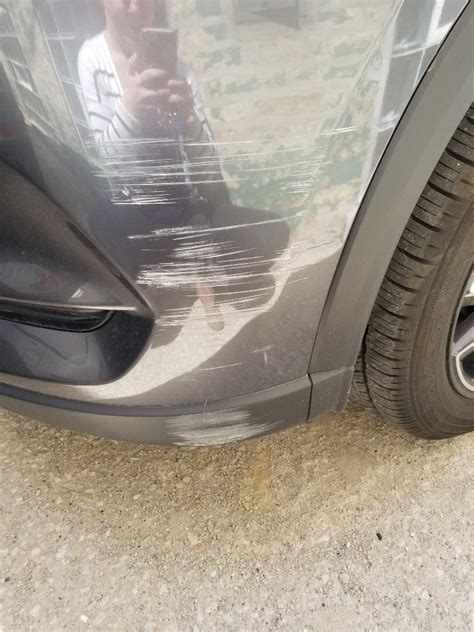See full list on myautoreviewer.com Any idea on how much to fix? Scratched front bumper and ...