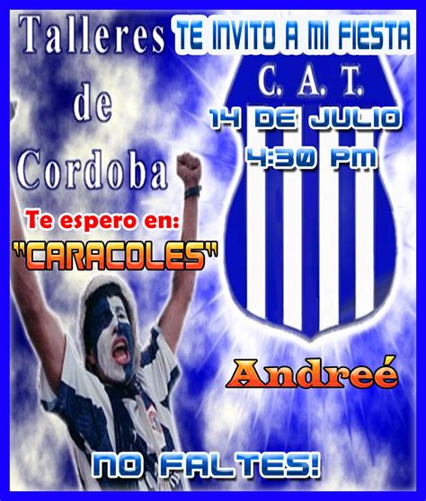 Club atlético talleres is an argentine sports club from the city of córdoba. KITS IMPRIMIBLES: Kit Imprimible Talleres de Córdoba