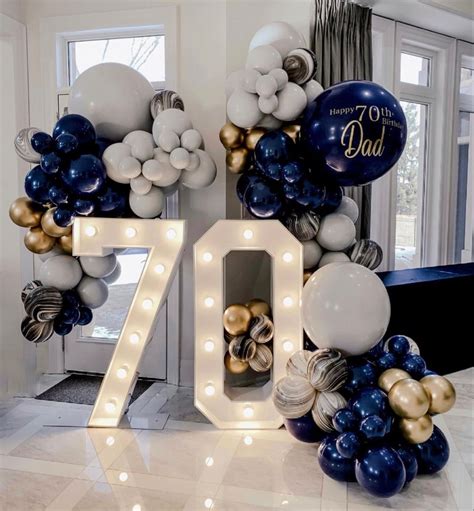 Pin by July Romero on Fiesta hombre | 70th birthday decorations, 70th